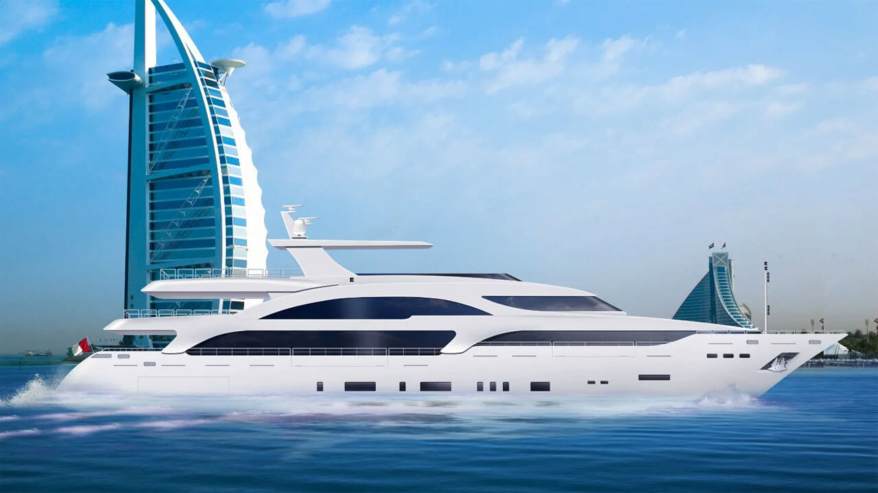 Яхта Dubai